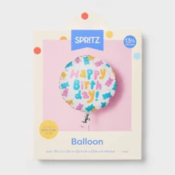 Gummy Bear Happy Birthday Round Foil Balloon- Spritz™