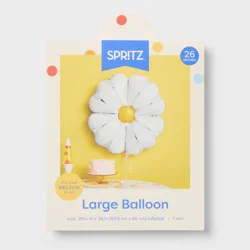 Large Daisy Flower Shaped Foil Balloon- Spritz™