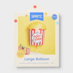 Large Popcorn Shaped Foil Balloon- Spritz™