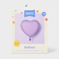 Heart Foil Balloon Purple - Spritz™