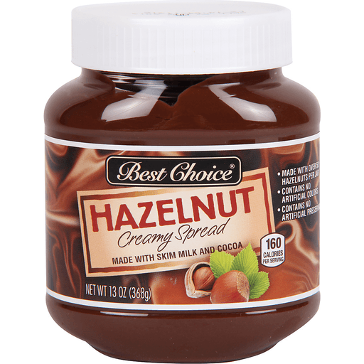 slide 1 of 1, Best Choice Hazelnut Creamy Spread, 13 oz