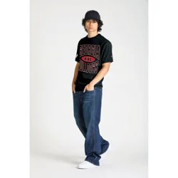 NCAA Georgia Bulldogs Men's Champion Black T-Shirt - XL
