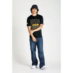 NCAA Iowa Hawkeyes Men's Champion Black T-Shirt - S