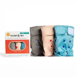 rocket & rex Reusable Leakproof Dog Diapers - S - 3ct