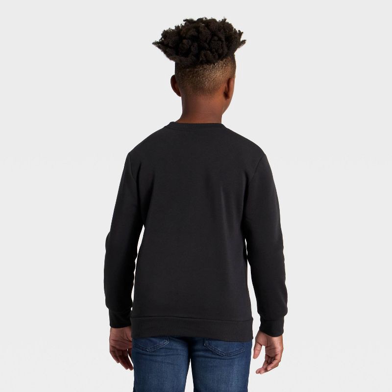 slide 3 of 4, Nintendo Boys' Super Mario Fleece Graphic Sweatshirt - Charcoal Gray XL, 1 ct