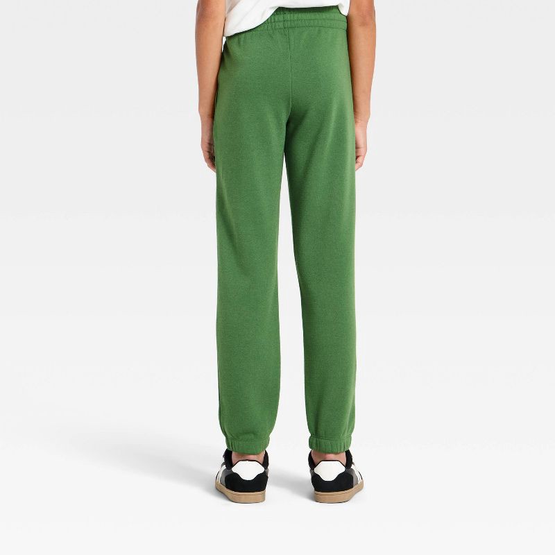 slide 3 of 4, Boys' Minecraft Creeper Fleece Jogger Pants - Forest Green XL, 1 ct