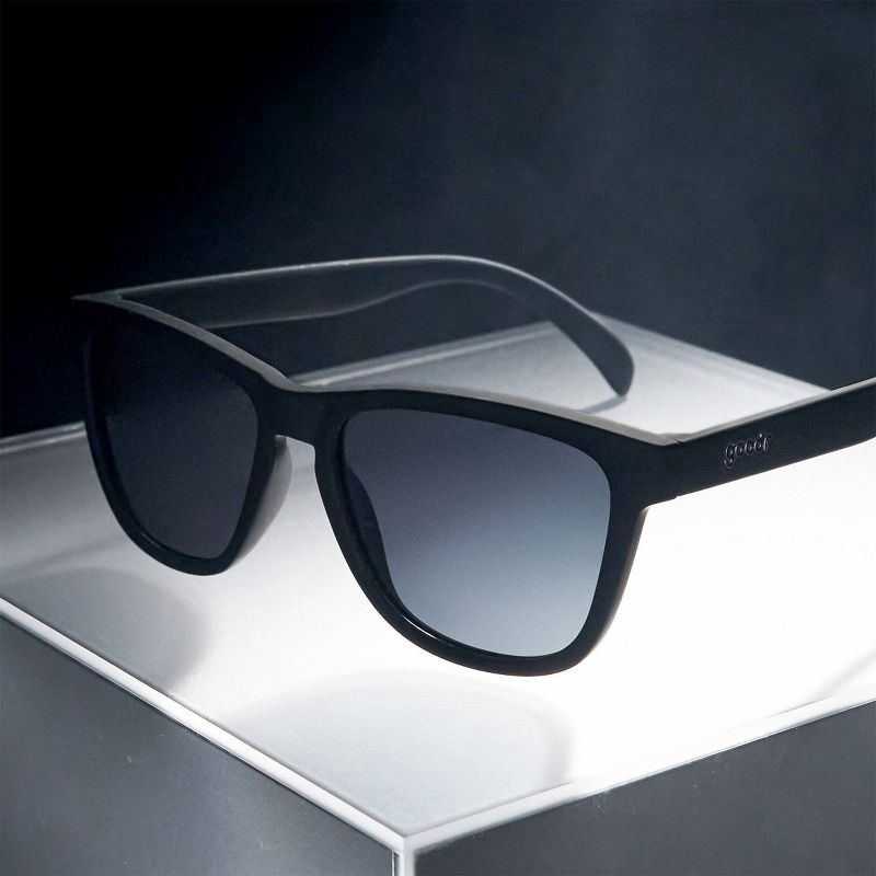 slide 4 of 4, goodr Adult A Unicorn's Calamity Plastic Rectangle Sunglasses - Black, 1 ct