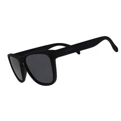 goodr Adult A Unicorn's Calamity Plastic Rectangle Sunglasses - Black