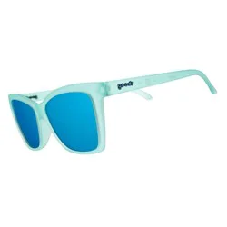 goodr Adult Will Brake for Mermaids Plastic Rectangle Sunglasses - Green