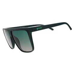 goodr Adult Tends To Get Noticed Plastic Square Sunglasses - Green