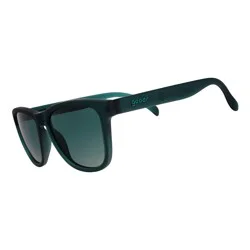goodr Adult 90s Sedan Style Icon Plastic Rectangle Sunglasses - Green