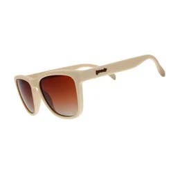 goodr Adult Toasted Marshmallow Magic Plastic Rectangle Sunglasses - Beige