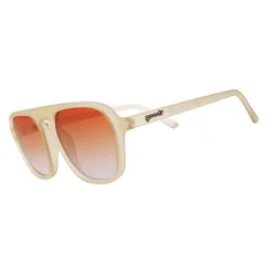 goodr Adult Impromptu Disco Nap Plastic Square Sunglasses - Clear