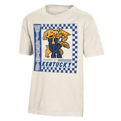 NCAA Kentucky Wildcats Boys' Sand T-Shirt - S