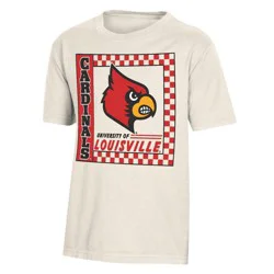 NCAA Louisville Cardinals Boys' Sand T-Shirt - S