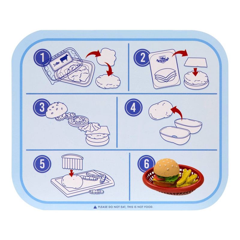 slide 7 of 7, Little Tikes Creative Chefs Cheeseburger and Fries Kit, 1 ct