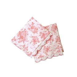 Harlow & Wren Queen Microfiber Sheet Set Pink Floral