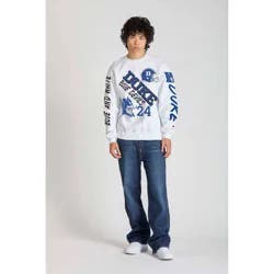 NCAA Duke Blue Devils Men's Champion White Crew Neck Sweatshirt - XL