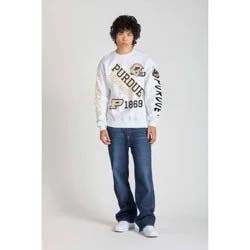 NCAA Purdue Boilermakers Men's Champion White Crew Neck Sweatshirt - XL