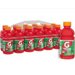 Gatorade Lower Sugar Fruit Punch Sports Drink - 12pk/12 fl oz Bottles