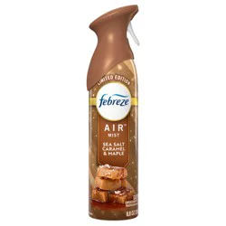 Febreze Air Freshener Spray, Odor-Fighting Room Spray, Sea Salt Caramel & Maple Scent, 8.8oz,1 Cnt
