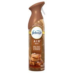 Febreze Air Freshener Spray, Odor-Fighting Room Spray, Sea Salt Caramel & Maple Scent, 8.8oz,1 Cnt