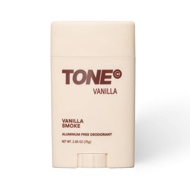 slide 1 of 3, TONE Aluminum-Free Deodorant - Vanilla - 75g: Roll On, Under Arm Application, Paraben-Free, Travel Size, 75 gram