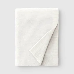 Shine Chenille Throw Blanket Ivory - Threshold™
