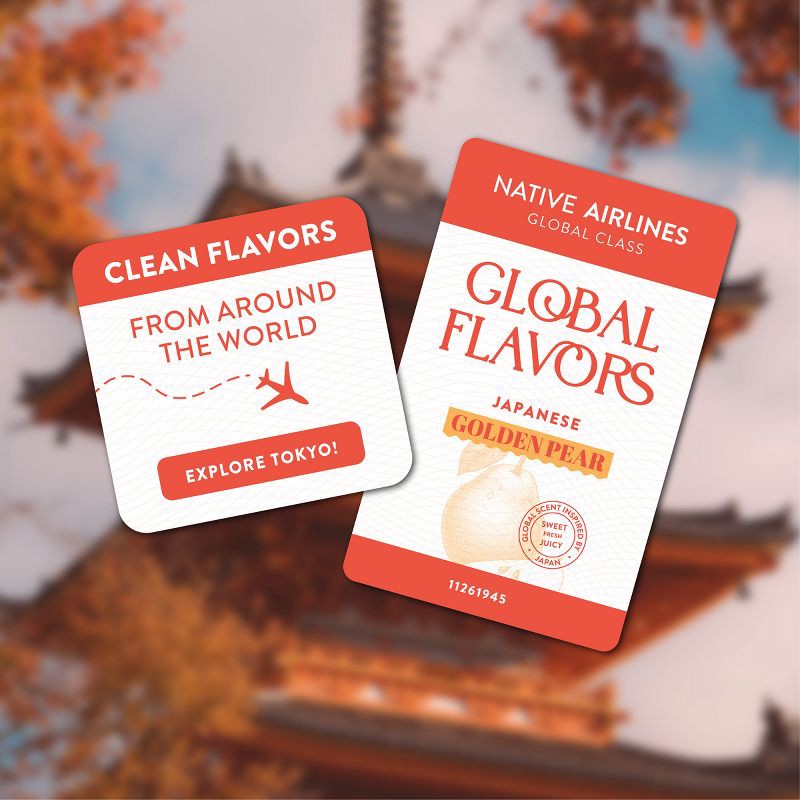slide 7 of 10, Native Limited Edition Gentle and Non-Drying Global Flavors Liquid Hand Soap - Japanese Golden Pear Scent - 13 fl oz, 13 fl oz