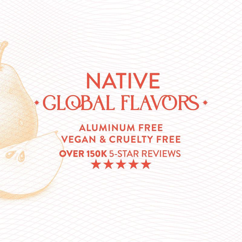 slide 8 of 10, Native Limited Edition Gentle and Non-Drying Global Flavors Liquid Hand Soap - Japanese Golden Pear Scent - 13 fl oz, 13 fl oz