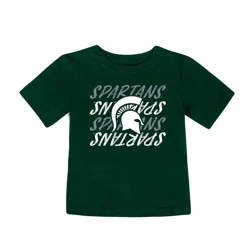 NCAA Michigan State Spartans Infant Boys' 2pk T-Shirt - 3T