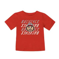 NCAA Ohio State Buckeyes Infant Boys' 2pk T-Shirt - 4T