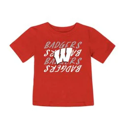NCAA Wisconsin Badgers Infant Boys' 2pk T-Shirt - 3T