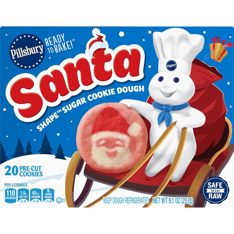 slide 2 of 7, Pillsbury Sugar Cookie Ready to Eat - 9.1oz/20ct, 9.1 oz, 20 ct