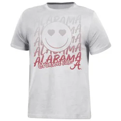NCAA Alabama Crimson Girls' Smile T-Shirt - S