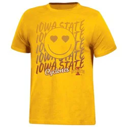 NCAA Iowa State Cyclones Girls' Smile T-Shirt - L