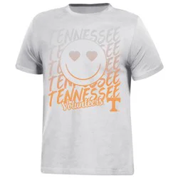 NCAA Tennessee Volunteers Girls' Smile T-Shirt - M