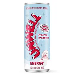 Unwell Frosted Cranberry Energy Drink - 12 fl oz
