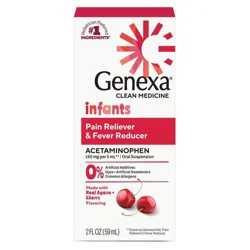 Genexa Infants' Pain & Fever Treatment - Cherry - 2 fl oz