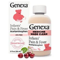 Genexa Infants' Pain & Fever Treatment - Cherry - 2 fl oz