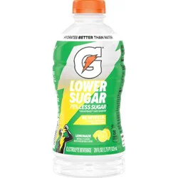 Gatorade Lower Sugar Lemonade Sports Drink - 28 fl oz Bottle