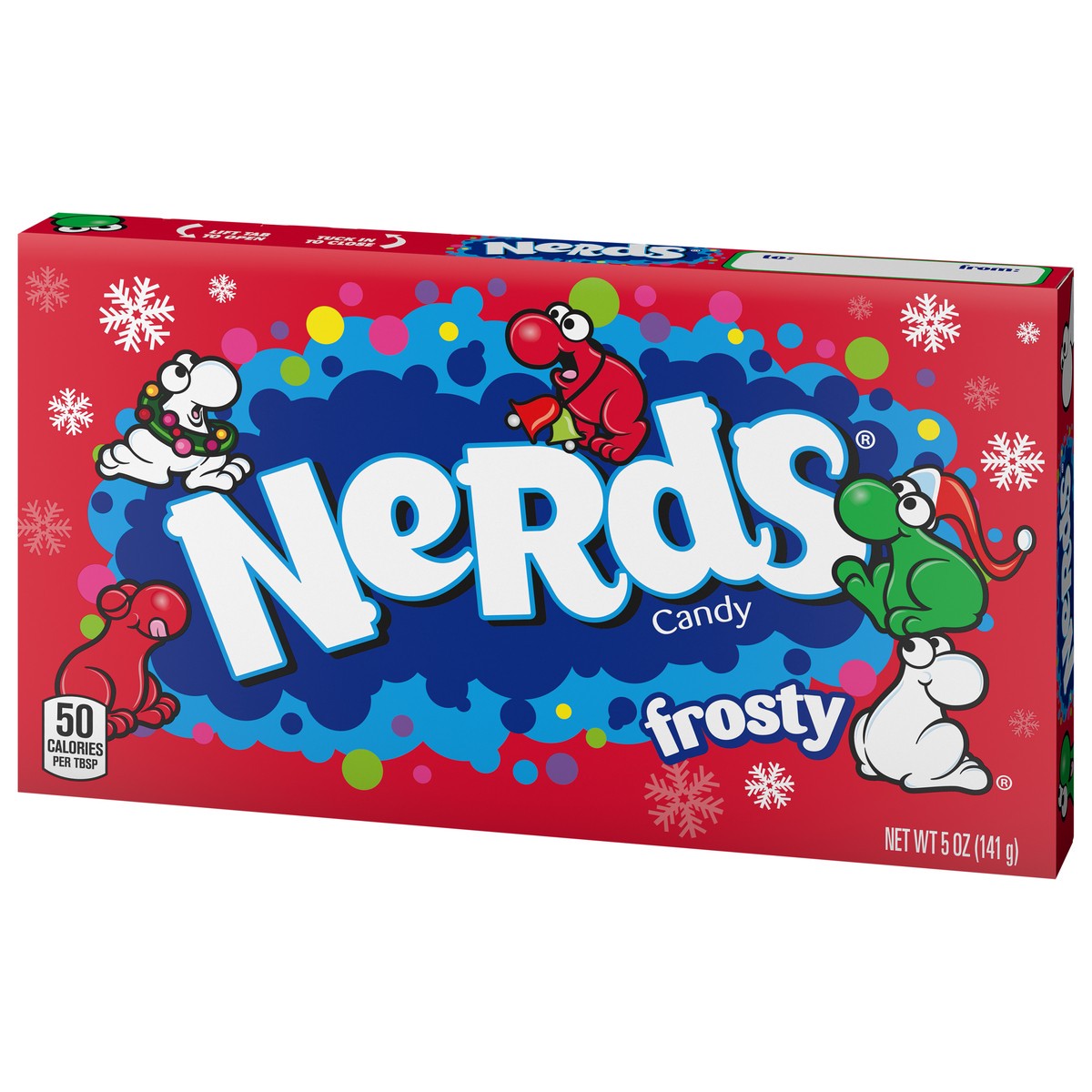 slide 3 of 9, Nerds Frosty Assorted Candy TBox Holiday 5 oz 157324, 5 oz