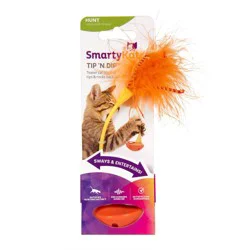 SmartyKat Tip 'N Dip Interactive Cat Toy - Orange: Occupy, 1.8 Length, 0.1 Weight