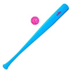 MLB Playball 30" Bat/Ball T- Ball Set - Cyan/Pink