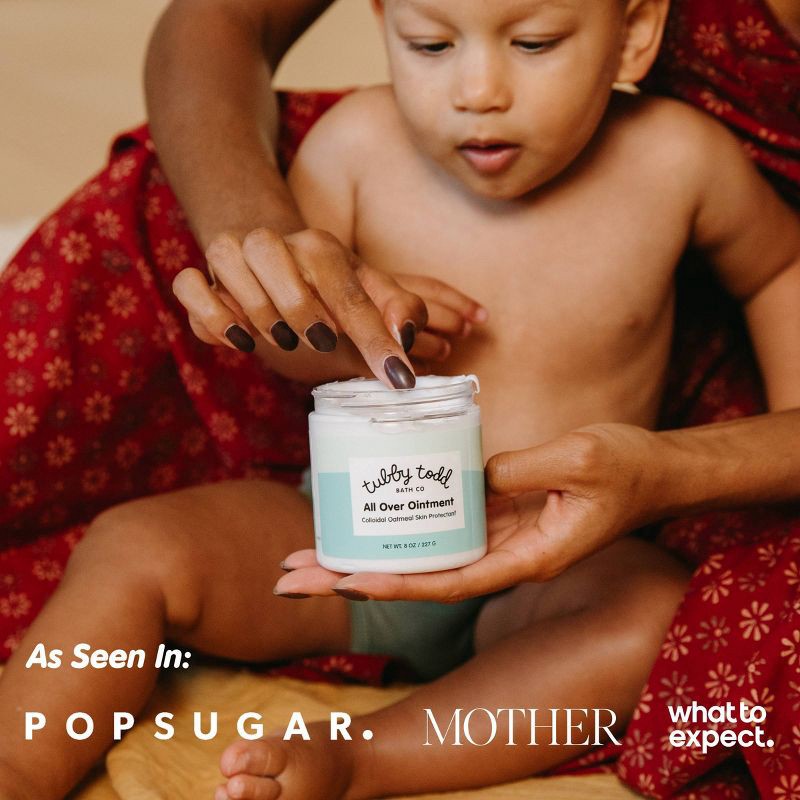 slide 4 of 9, Tubby Todd All Over Ointment Jar Fragrance Free - 8 oz, 8 oz