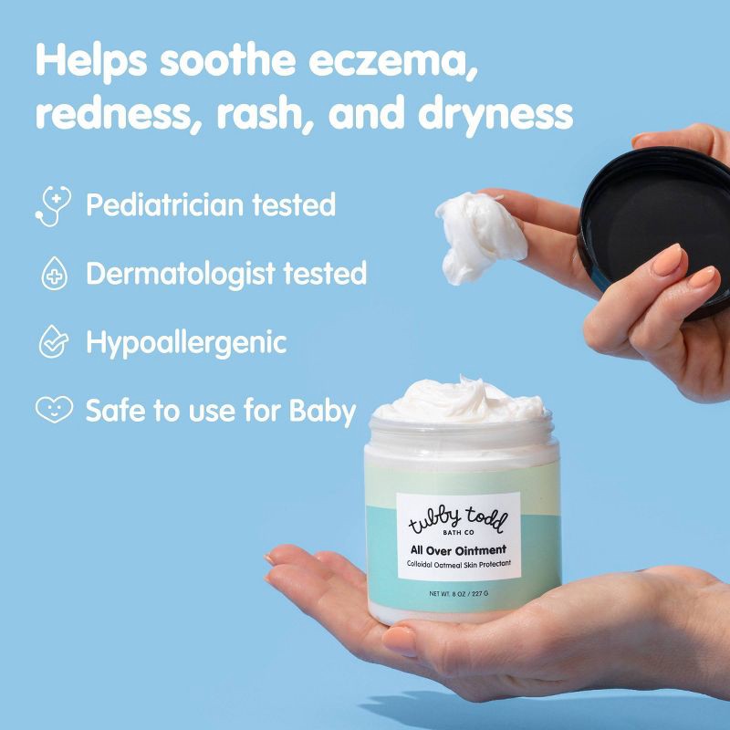 slide 8 of 9, Tubby Todd All Over Ointment Jar Fragrance Free - 8 oz, 8 oz