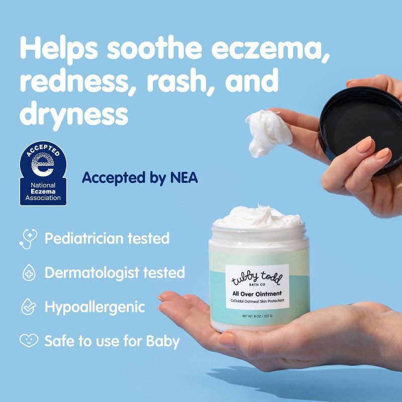 slide 9 of 9, Tubby Todd All Over Ointment Jar Fragrance Free - 8 oz, 8 oz