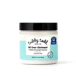 Tubby Todd All Over Ointment Jar -Fragrance Free 3.5 oz