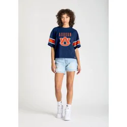 NCAA Auburn Tigers Women's Champion Sequin Print T-Shirt - M