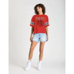 NCAA Utah Utes Women's Champion Sequin Print T-Shirt - M